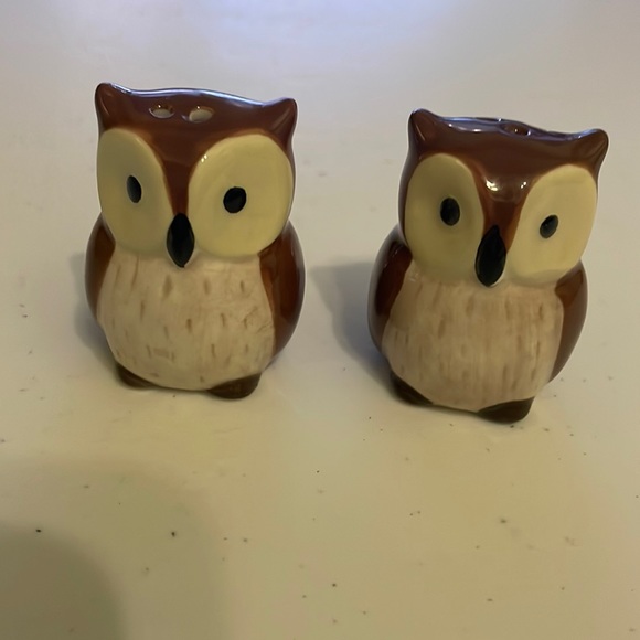 Mini Salt & Pepper Set Owls - Picture 1 of 10
